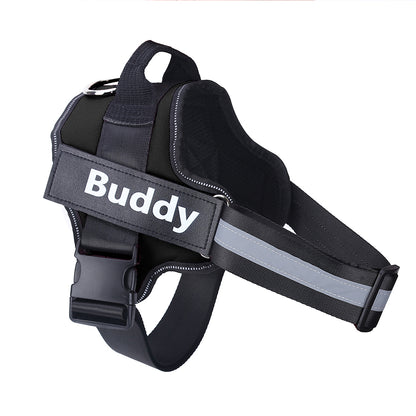 Breathable No Pull Personalized Dog Harness