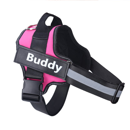 Breathable No Pull Personalized Dog Harness