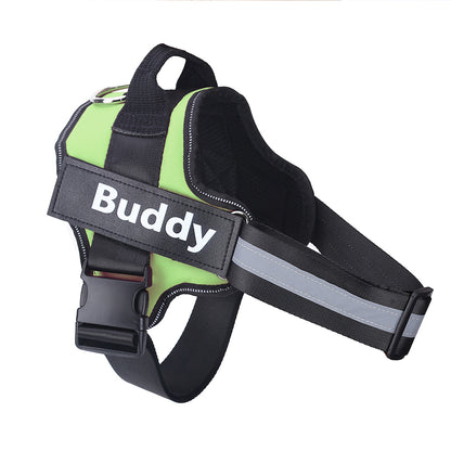 Breathable No Pull Personalized Dog Harness