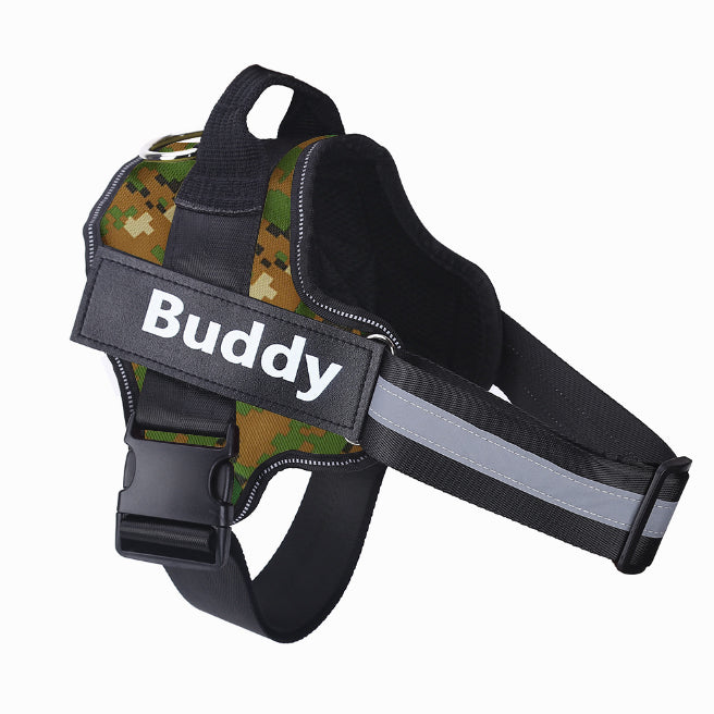 Breathable No Pull Personalized Dog Harness