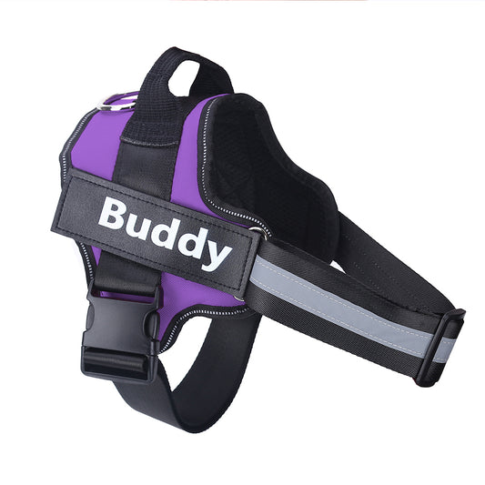 Breathable No Pull Personalized Dog Harness