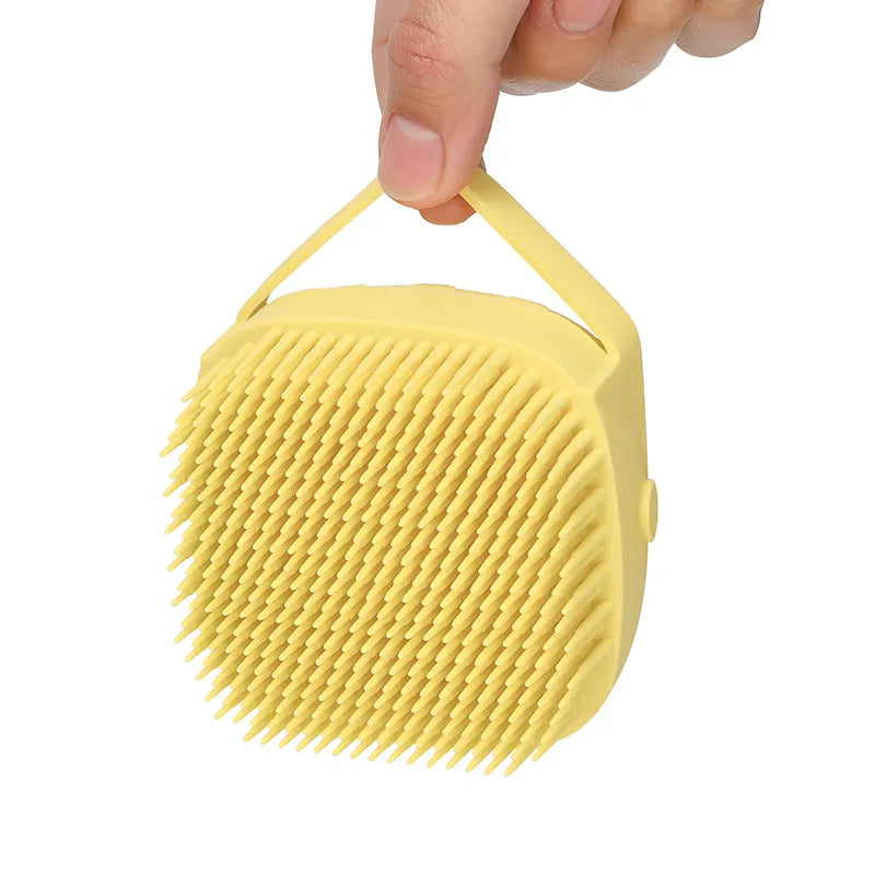 Soft Silicone Bath & Massage brush for pets