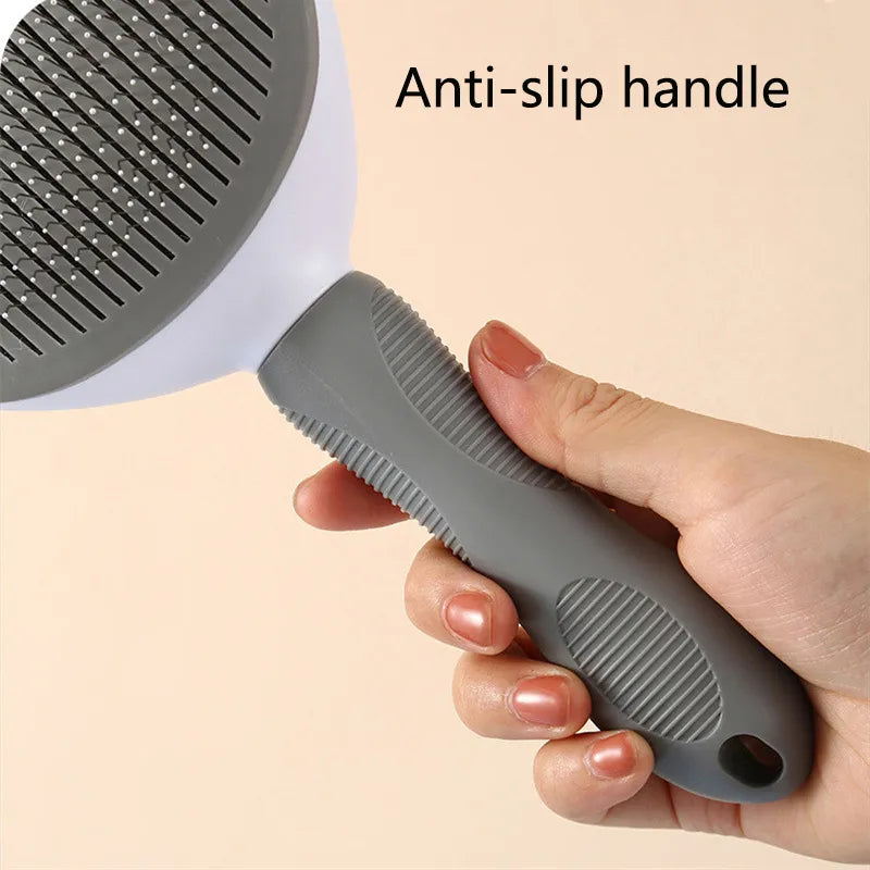 Non-Slip Self-Cleaning Grooming Brush