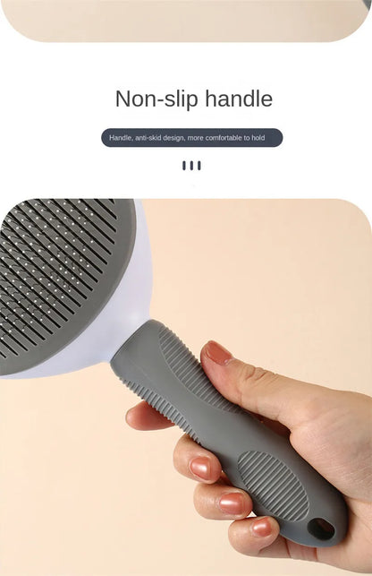 Non-Slip Self-Cleaning Grooming Brush