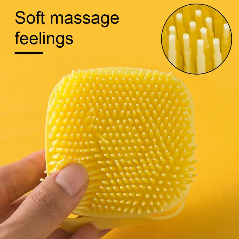 Soft Silicone Bath & Massage brush for pets