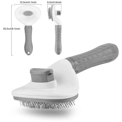 Non-Slip Self-Cleaning Grooming Brush